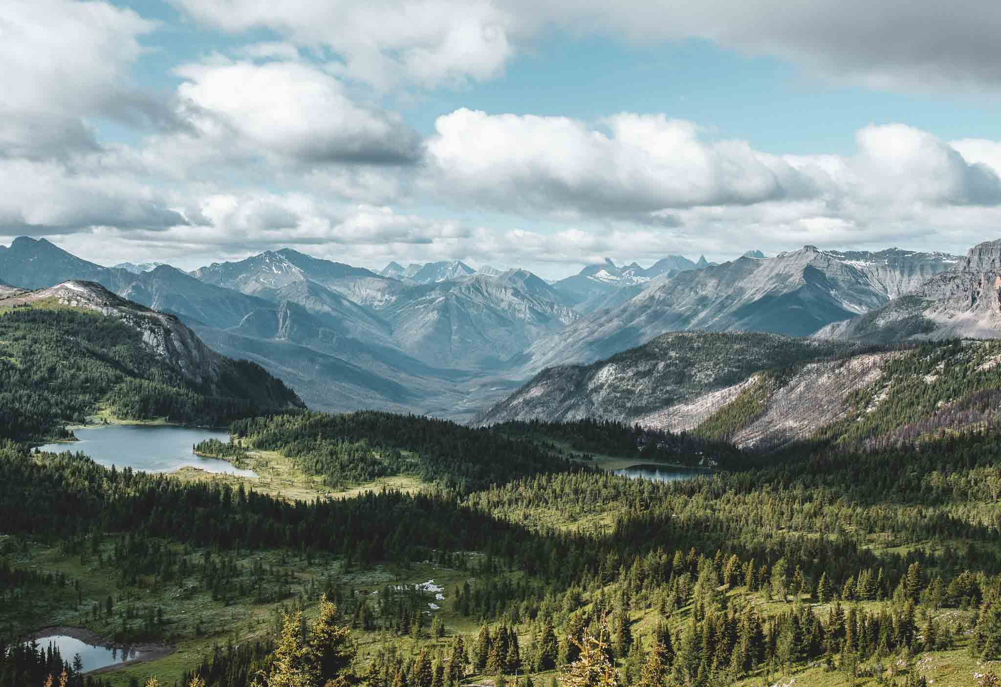Mountain wilderness frontier — adventure travel and hiking trips